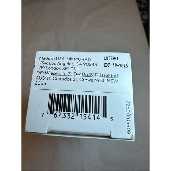 Murad Rapid Relief Acne Sulfur Clay Mask with Salicylic Acid 2.5 oz / 74 ml - Picture 6 of 6